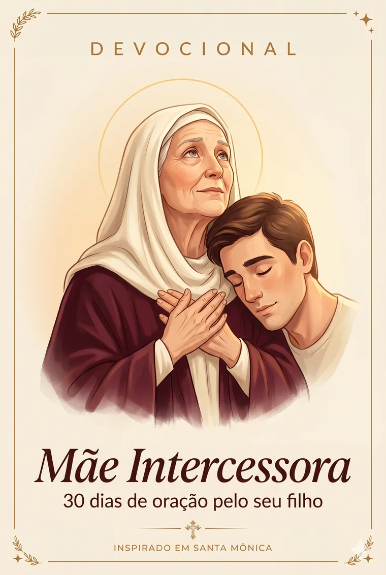 Capa do Devocional Mãe Intercessora — 30 dias de oração pelo seu filho